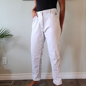 Vintage Wrangler cream denim jeans